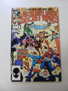 Marvel Super Heroes Secret Wars #5 (1984) VF condition
