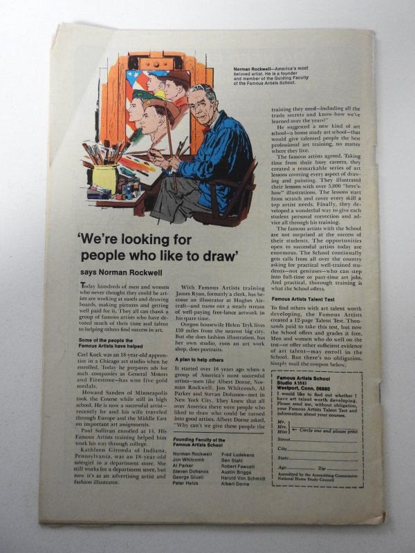 Sub-Mariner #12 (1969) GD/VG Condition centerfold detached bottom staple