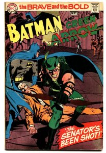 BRAVE AND THE BOLD #85 1969-BATMAN Green Arrow-Comic Book DC