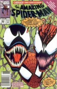 Amazing Spider-Man, The #363 (Newsstand) VF/NM ; Marvel | Carnage - Venom