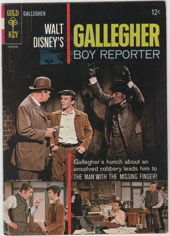 Gallegher Boy Reporter, Walt Disney's #1 (May-65) VF/NM High-Grade Gallegher