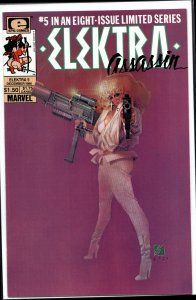 Elektra: Assassin #5 (1986) Elektra