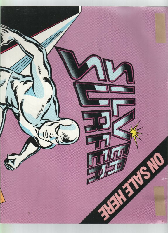 Silver Surfer Promo  On Sale Here Poster 