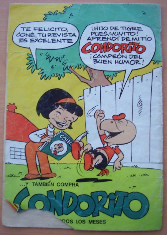 Comic Cone de Condorito numero 10.Completo.1983.Primera epoca.Revista.Tebeo.