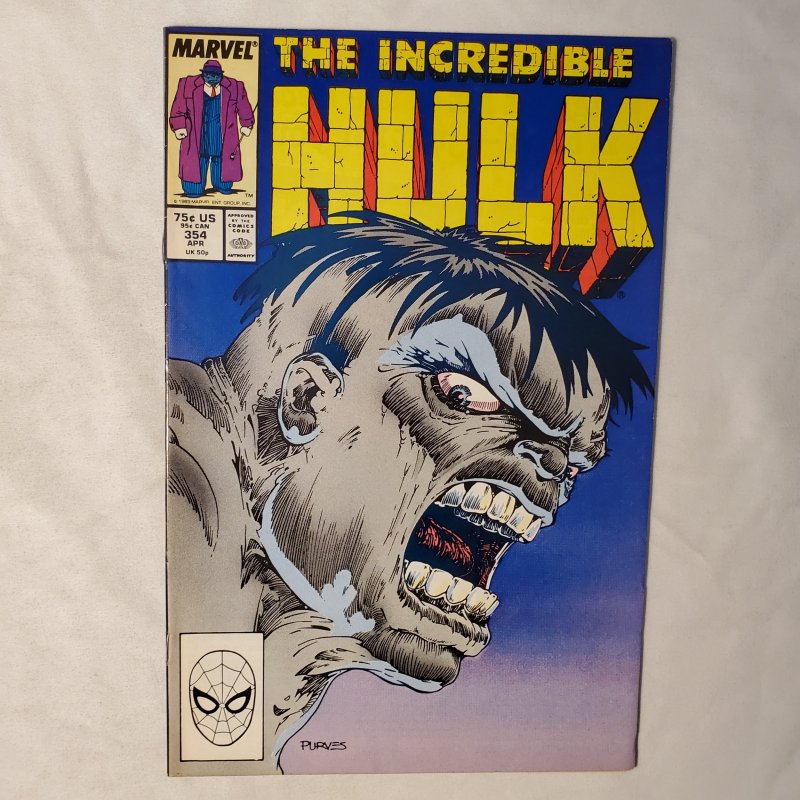 The Incredible Hulk #354 (1989) FN-