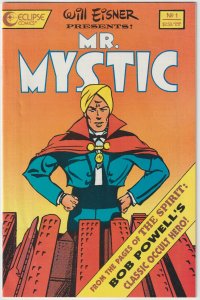 Will Eisner Presents Mr. Mystic #1 (Dec 1990, Eclipse), FN-VFN condition (7.0)