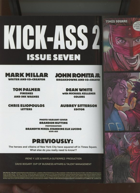 (2012) Kick-Ass 2 #7: WE COMBINE SHIPPING! (9.2)