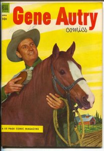 Gene Autry #74 1953-Dell-photocover-B-Western film star-VF