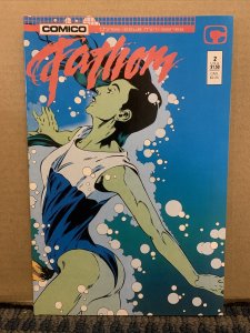 1987 FATHOM Comics, Complete Mini Series #1-2-3, Modern Age,Comico Comics C1101A