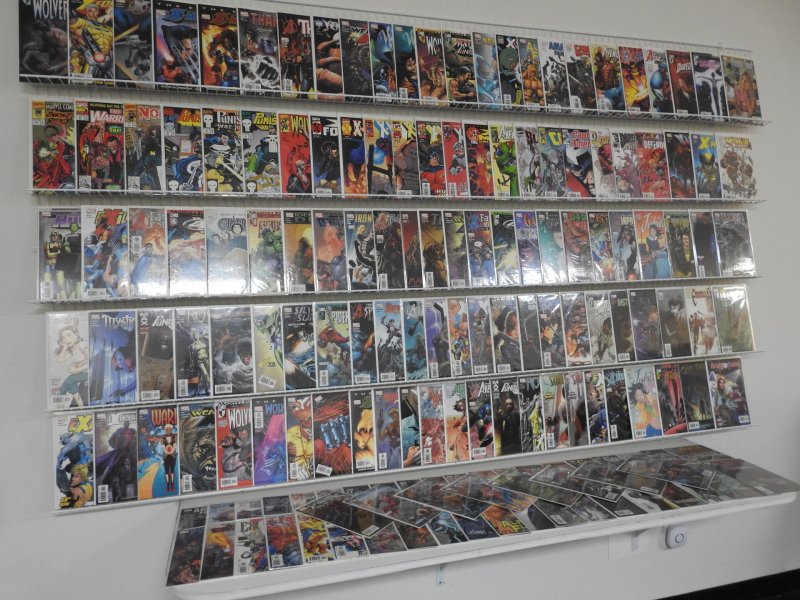 Huge Lot of 160+ Comics W/ Wolverine, Punisher, X-Men Avg VF/NM Condition