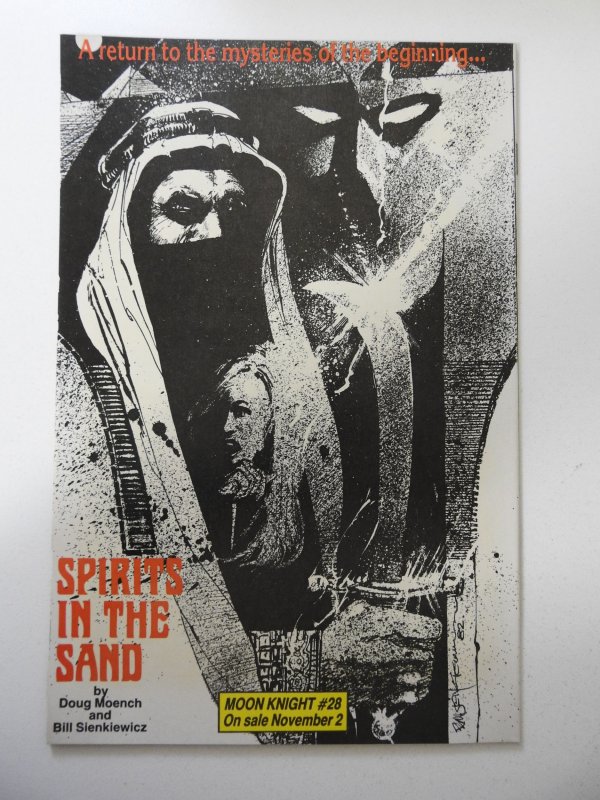 Moon Knight #27 (1983) VG/FN Condition Bug Chew