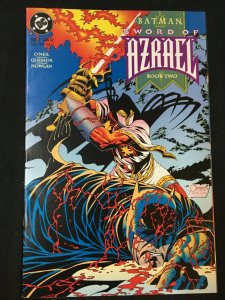 BATMAN SWORD OF AZRAEL BOOK 2 SIGNED BY JOE QUESADA VF-NM
