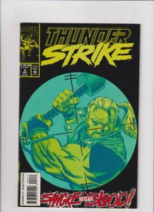 Thunderstrike #3 NM- 9.2 Marvel Comics 1993 Thor