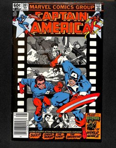 Captain America #281 Newsstand Variant