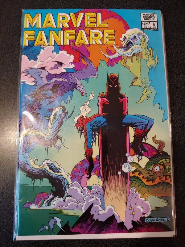 MARVEL FANFARE #6 SPIDER-MAN ISSUE