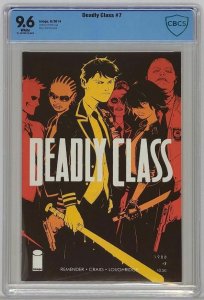 Deadly Class #7 Image 2014 CBCS 9.6 Wes Craig Rick Remender