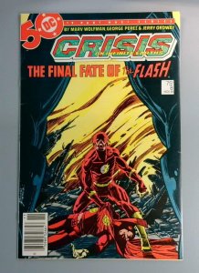 Crisis on Infinite Earths #8, Death of the Flash, Newsstand DC Comics, 1985 JR1