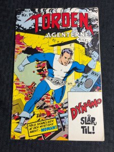 1968 TORDEN AGENTERNE (Thunder Agents) #4 VG/FN 5.0 Dynamo Wally Wood DANISH