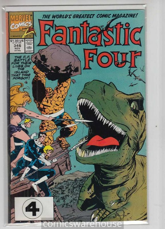 FANTASTIC FOUR (1961 MARVEL) #346 VG A09961