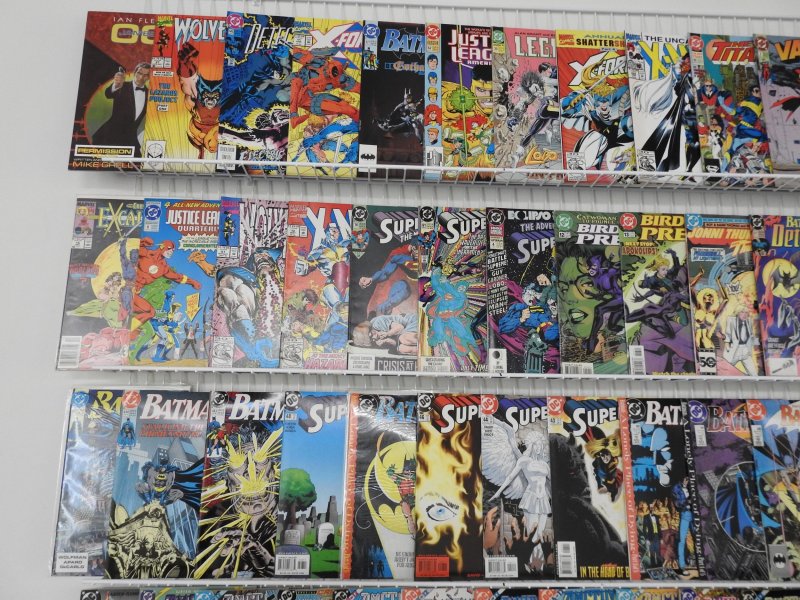 Huge Lot 170+ Comics W/ Batman, Wolverine, Superman+ Avg Fine+ Condition!