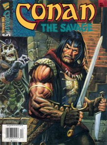 Conan the Savage #5 (Newsstand) FN ; Marvel | Dan Brereton