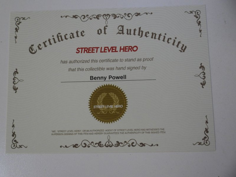 White Widow #2 Virgin Variant Edition Signed by Benny Powell W/COA NM- Condition