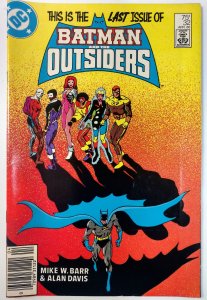 Batman and the Outsiders #32 (6.5, 1986) MARK JEWELERS