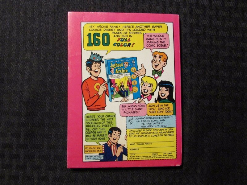 1976 ARCHIE Comics Digest #20 FVF 7.0 w/ Betty & Veronica / Li'l Jinx / Jughead