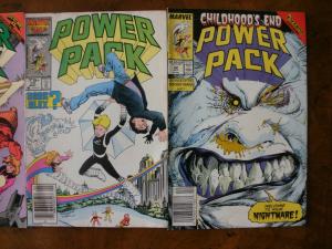 2 MARVEL Comic Book: (1986) POWER PACK #18 #22 #42