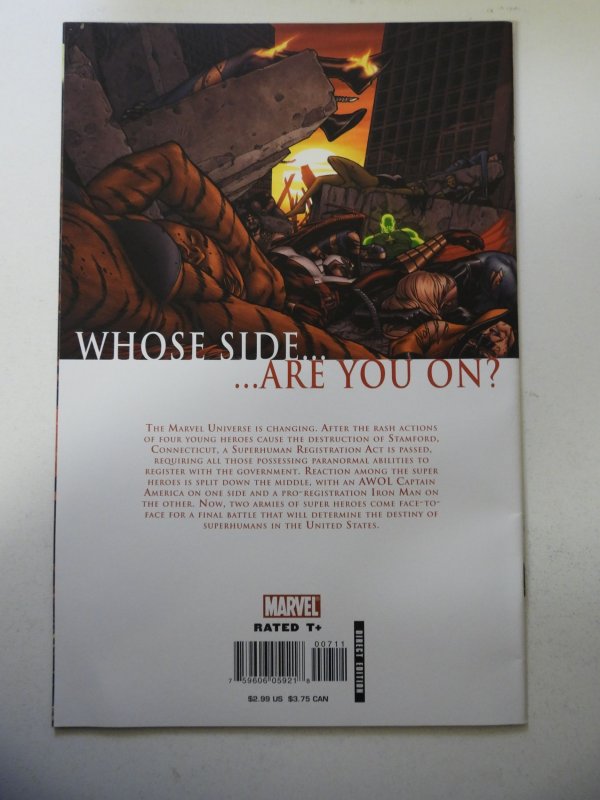 Civil War #7 (2007) VF- Condition