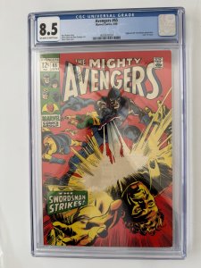 AVENGERS #65 CGC 8.5 MARVEL COMICS (1969)