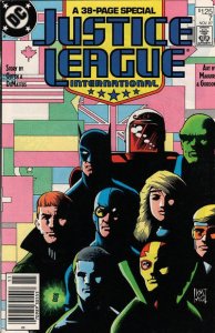 Justice League International #7 (Newsstand) FN ; DC | Giffen DeMatteis
