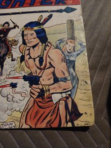 Indian Fighter #2 Youthful Magazines 1950  Golden Age Precode Bondage Cover Art