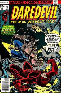 Daredevil #144 (Mark Jewelers) FN ; Marvel | April 1977 Man-Bull