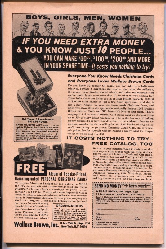 THUNDER Agents #9  1966 - Tower Comics  -VG+ - Comic Book