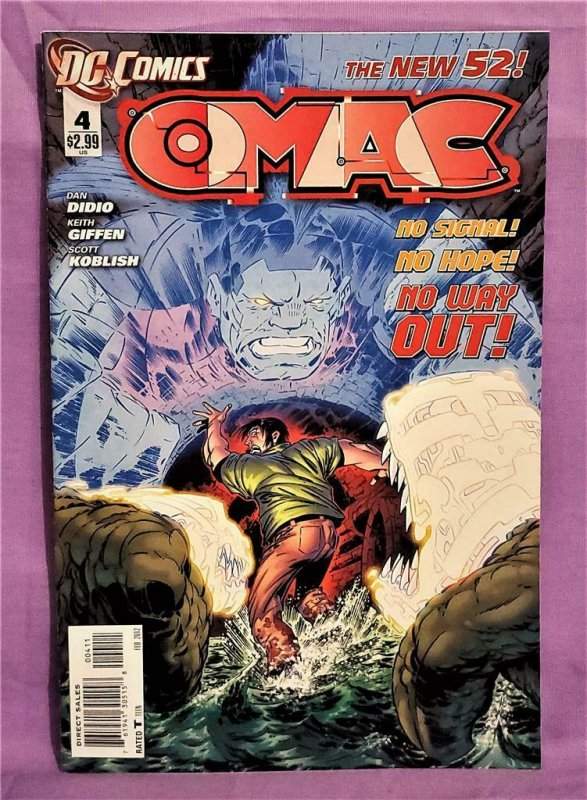 DC New 52 O.M.A.C. #1 - 8 Dan Didio Keith Giffen Scott Koblish (DC, 2011)!