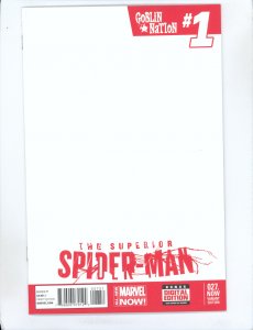 Superior Spider-Man #27 Blank Sketch Variant