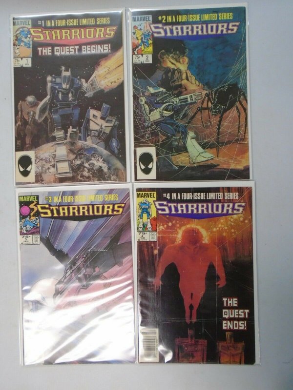 Starriors set #1-4 6.0 FN (1984)