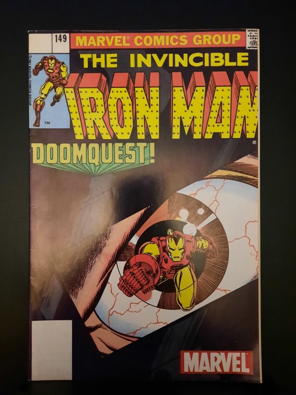 INVINCIBLE IRON MAN #149 LEGENDS FIGURE VARIANT FN+