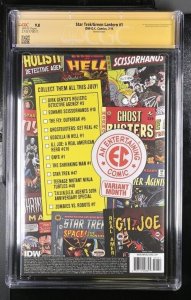 Star Trek/Green Lantern (2015)#1(CGC 9.8) Signed & Sketch Lobdell*Sketch Edition