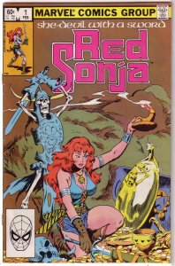 Red Sonja   (Marvel vol. 2)   # 1 VG/FN