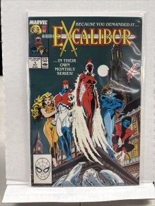 EXCALIBUR #1 MARVEL COPPER AGE HIGH GRADE NIGHTCRAWLER CAPTAIN BRITAN PHOENIX