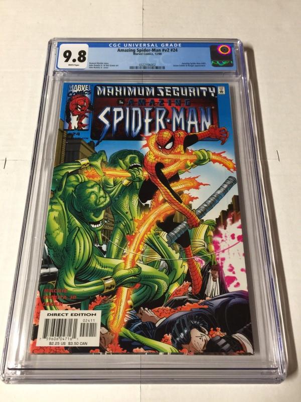 Amazing Spider-man 24 Cgc 9.8 1999 Series Volume Vol V 2 Two Legacy # 465