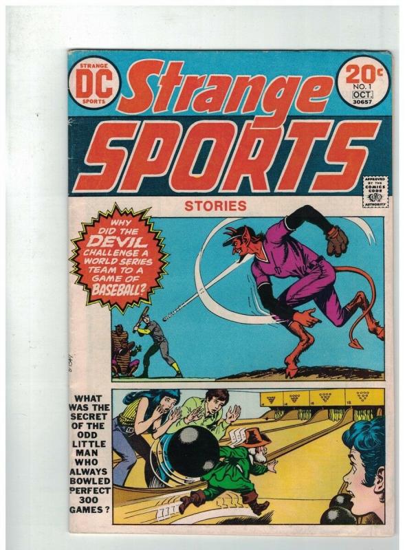STRANGE SPORTS STORIES 1 VERY GOOD-FINE October 1973