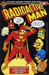 Radioactive Man #679 (with card) VF/NM ; Bongo | Simpsons