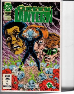 Green Lantern #8 Direct Edition (1991) 8.5 VF+