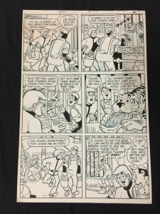 Binky #79 Page 16 Original Comic Art 1972 DC Tiger panels