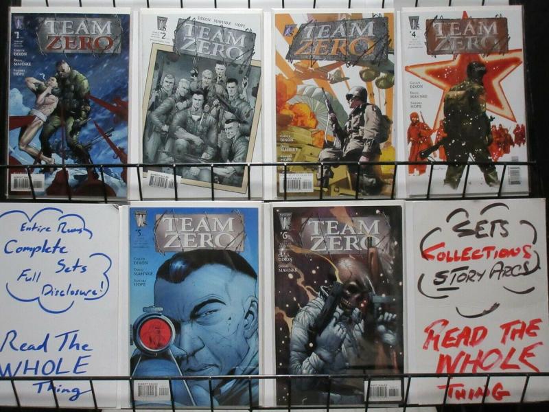 TEAM ZERO (2006 WS) 1-6  complete series!