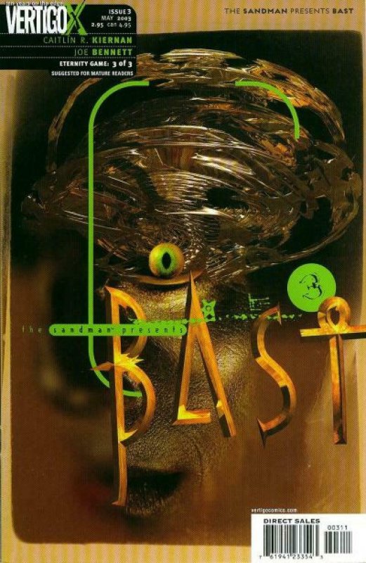 SANDMAN PRESENTS BAST #3, NM, Kiernan, Vertigo 2003 more in store