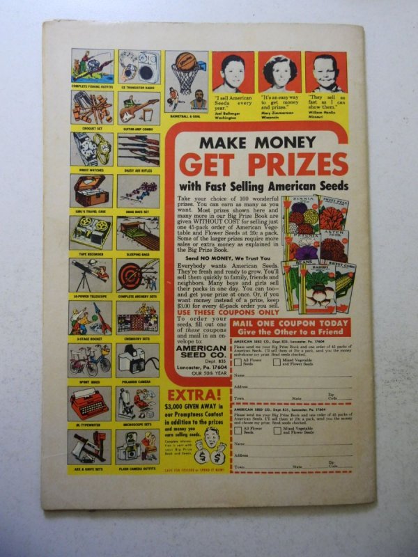 Showcase #73 (1968) VG+ Condition cf detached at 1 staple, moisture stains fc